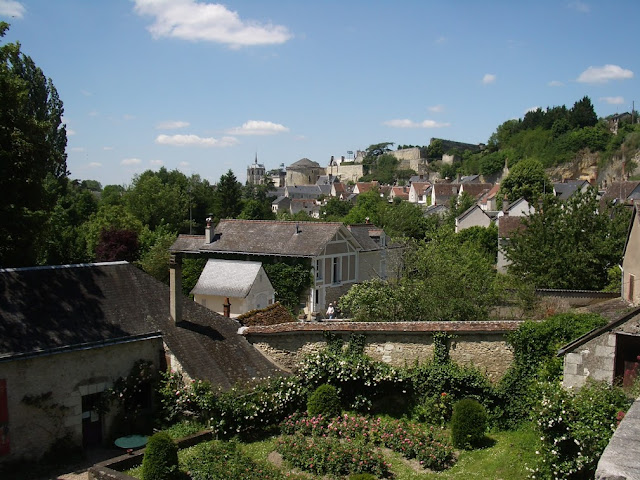 Looking towards Chateau d'Amboise from Clos Luce