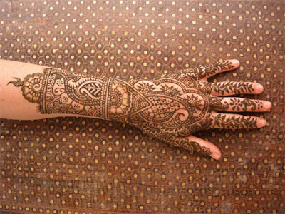 Beautiful Mehndi Design basic