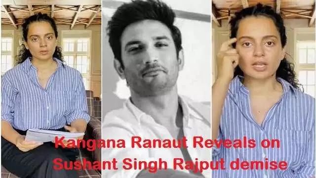 Kangana Ranaut Exposed Bollywood Nepotism on Sushant Singh Rajput's demise