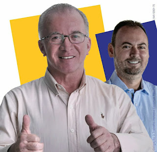 Alguns pontos sobre atual vice-prefeito, candidato a prefeito e seu candidato a vice são discutidos pela população.