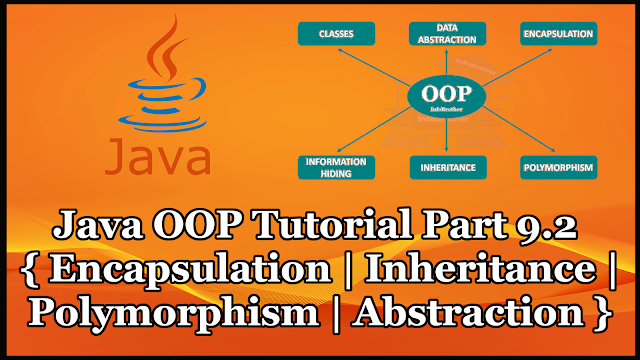 Java OOP Tutorial Part 9.2 | Encapsulation | Inheritance | Polymorphism