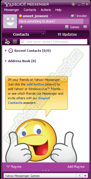 Yahoo Messenger Version11.5.2.228 Free Dwonload