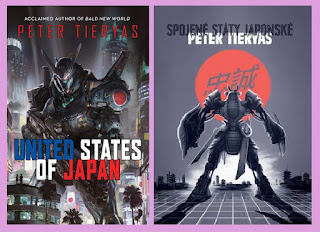 Portadas de la novela ciberpunk Estados Unidos de Japón
