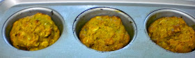 pumpkin muffins in a pan