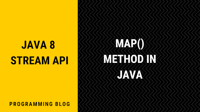 Java 8 Stream API Map Method with Examples