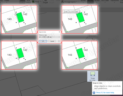 Tool Snap to Line di mapinfo 12