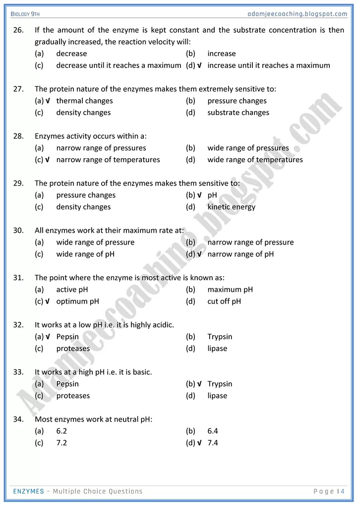 enzymes-mcqs-biology-9th