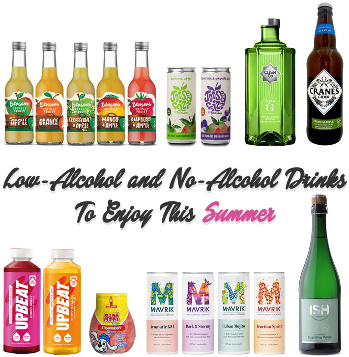 Low-Alcohol and No-Alcohol Drinks To Enjoy This Summer