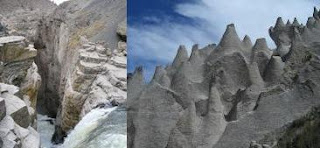 Catarata de Sipia y Bosque de Piedras de Huito - Arequipa - Peru