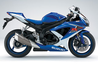 Motorcycles 2008  Suzuki GSX R600 Blue Edition Bodykit