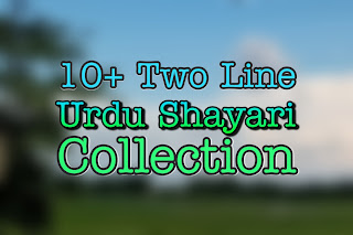 10+ Two Line Urdu Shayari Collection