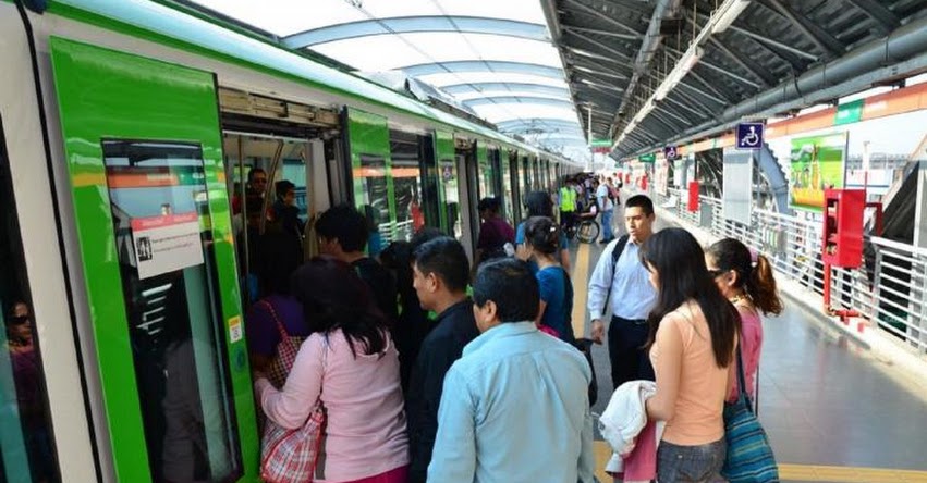 Línea 1 del Metro de Lima amplía desde este lunes horario de atención