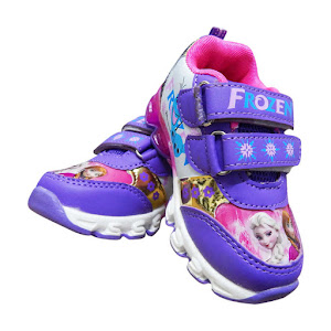 Sepatu Anak Perempuan Lampu Wonderland Frozen