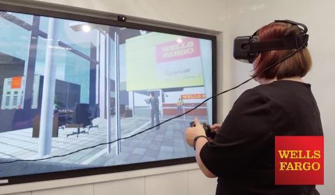 Réalité virtuelle à Wells Fargo