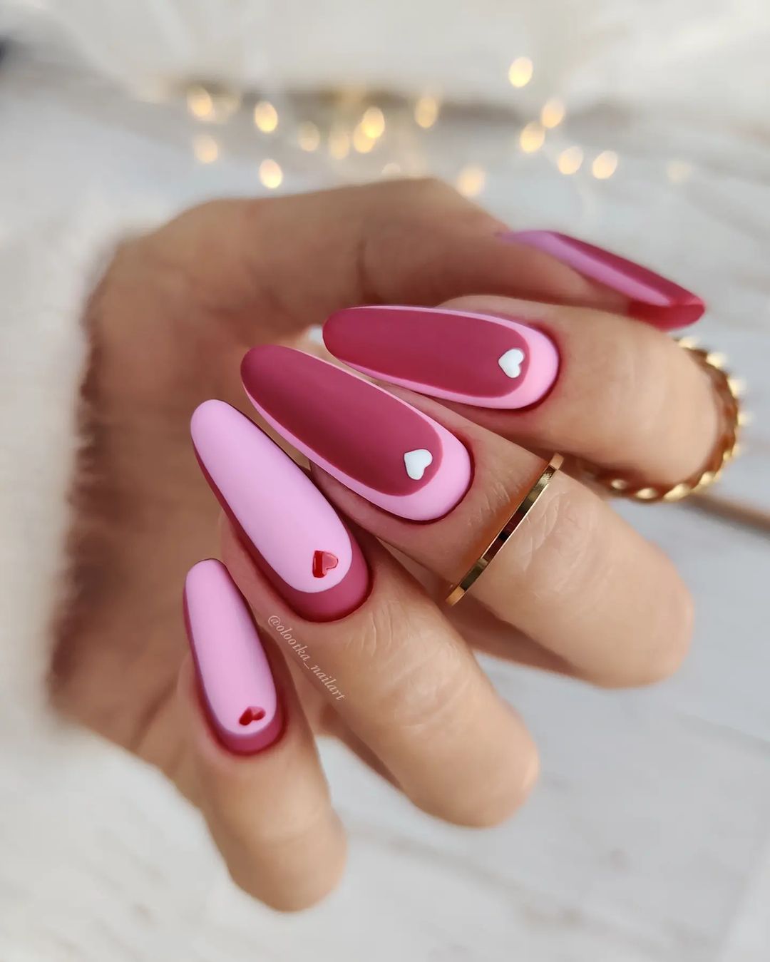 Last-minute Valentine's Day nail art ideas