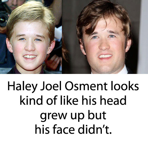 Haley Joel Osment Grown Up With Forever Young Face