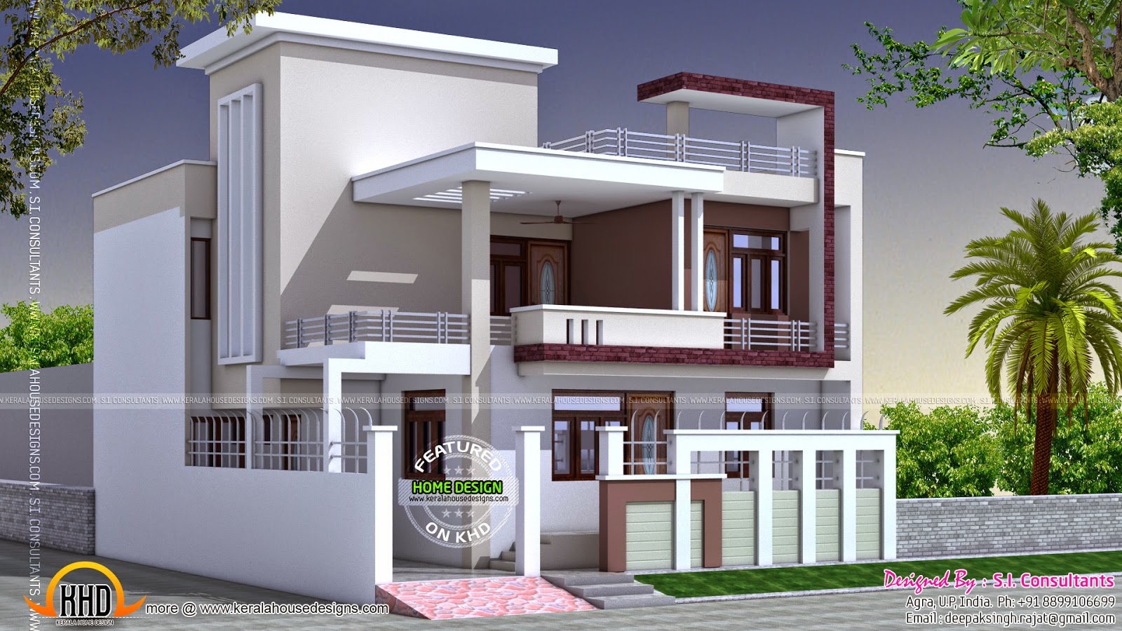 News And Article Online North Indian  square  roof house 