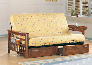  Weathered living room futon