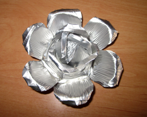 Tutorial rosa de aluminio