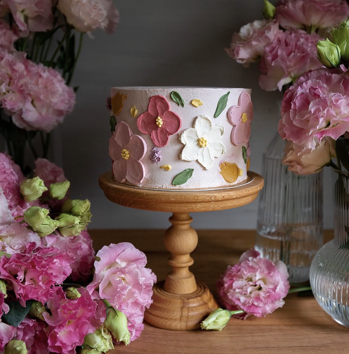 進益糕餅 2023 母親節蛋糕覆盆子、玫瑰與荔枝 奶油霜蛋糕