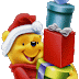 Dibujos de winnie the Pooh navidad