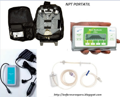 NUTRICION PARENTERAL PORTATIL MOCHILAS PARA NPT