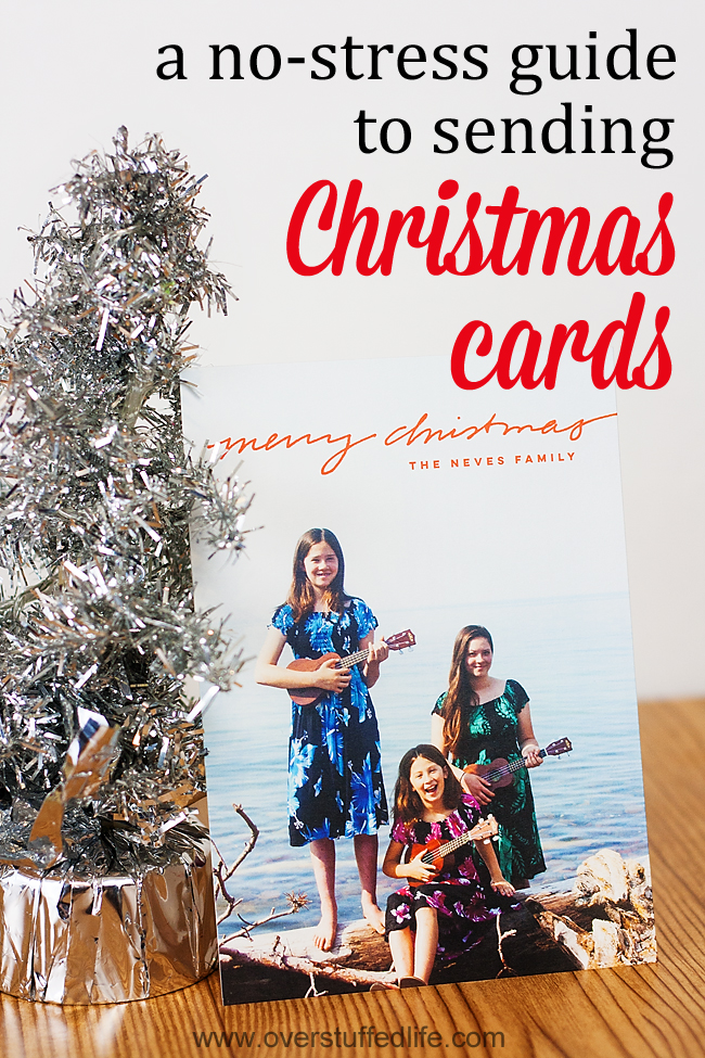 A Stress-Free Guide to Sending Christmas Cards - Overstuffed