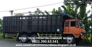 SEWA TRUK TRONTON SURABAYA LANGKAT (STABAT) MURAH