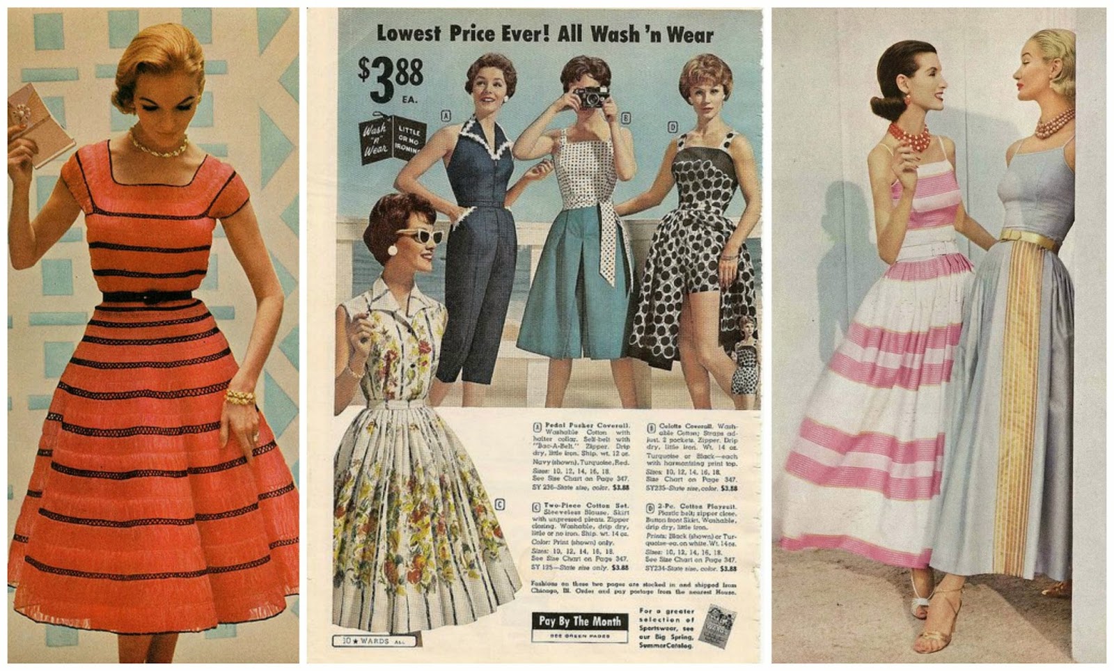 The 1950's style and modesty