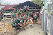 Dari Setetes Air, Hadirkan Kesucian: Satgas TMMD Ke-123  Kodim 0111/Bireuen Wujudkan Fasilitas Wudhu