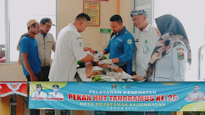 Puskesmas Kelumbayan Gelar Sunat Masal Dalam Rangka HUT Kabupaten Tanggamus Ke_26