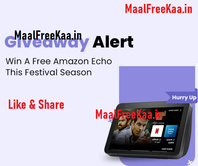 Win Free Giveaway Prizes Amazon Echo Show Giveaway FREE