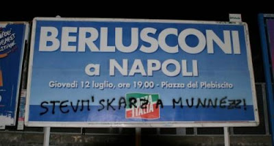 Naples welcomes Berlusconi