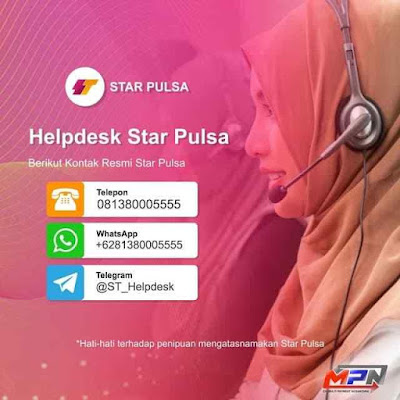 Kontak CS Star Pulsa CV. Multi Payment Nusantara