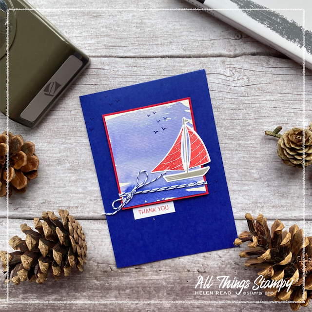 Let's Set Sail stampin up card ideas