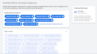 Arama motorlarında sizi bulmasını sağlayan anahtar kelimeler
