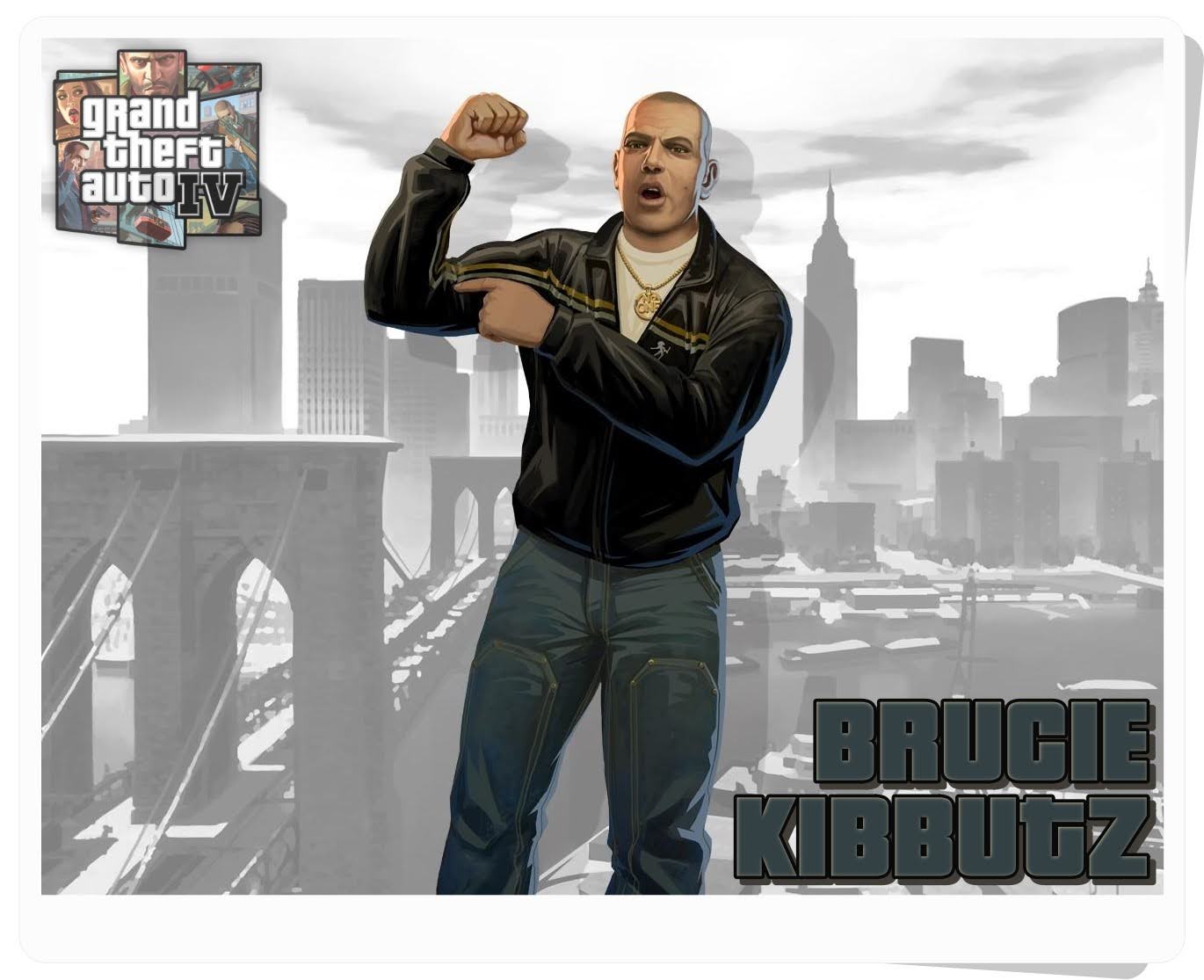 Biodata Brucie Kibbutz dan Cerita Background-nya di GTA IV