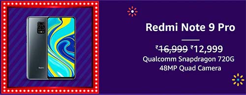 Buy Redmi Note 9 Pro Just ₹12,999