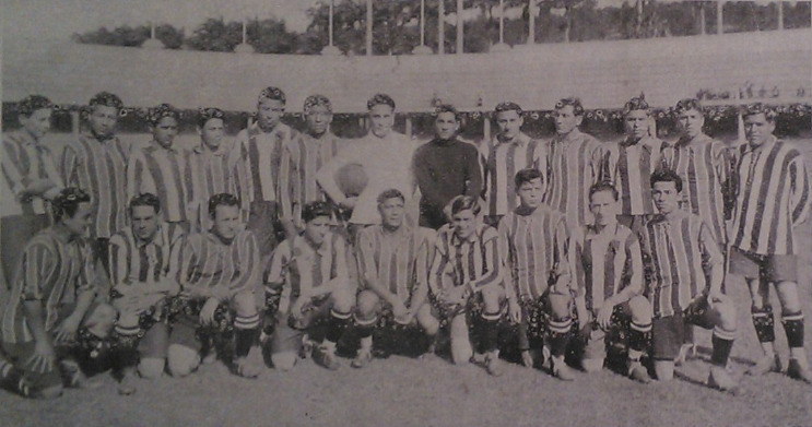 Titulares de Paraguay y Chile en Campeonato Sudamericano de 1922