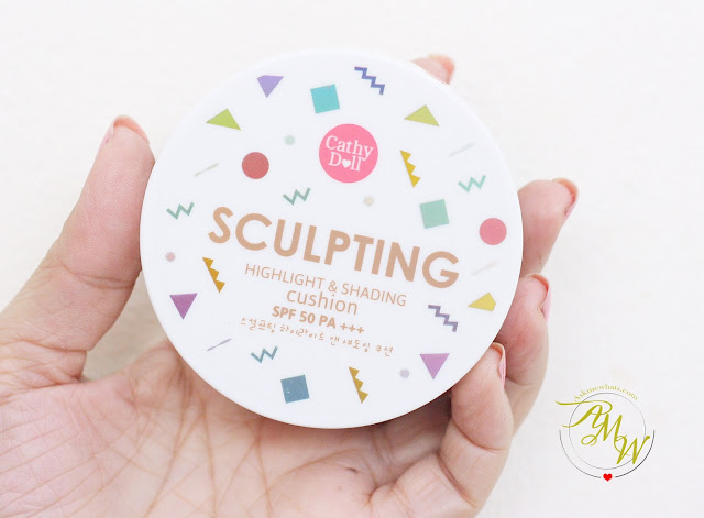 a photo of Cathy Doll Sculpting: Highlight & Shading Cushion Review Fair skin and Honey Skin.