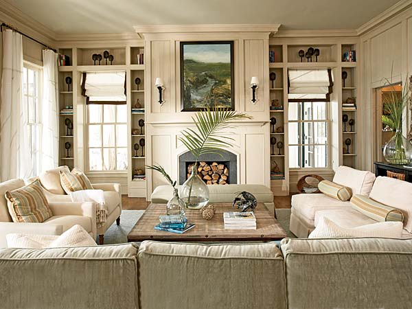 Coastal Living Room Decorating Ideas