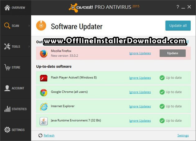 Avast Pro Antivirus 2015 Free Offline Installers Download ...