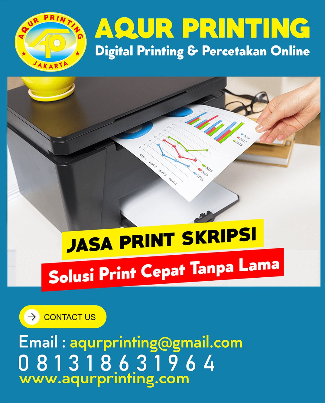 Tempat Jasa Print Skripsi Murah 24 Jam Rawamangun Jakarta Timur