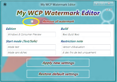 My WCP Watermark Editor