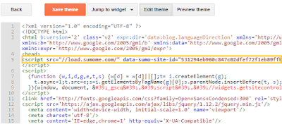 how-to-add-sumo-code-in-blogger-blog