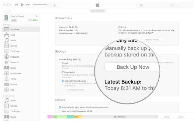 Cara Backup iPhone atau iPad Menggunakan iTunes , Begini caranya