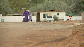 Young women play in the streets in Hildale, Utah. (Image by Aaron Kimbell, FOX 13 News)