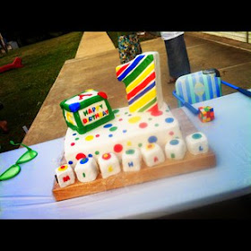Michael Duggar first birthday cake
