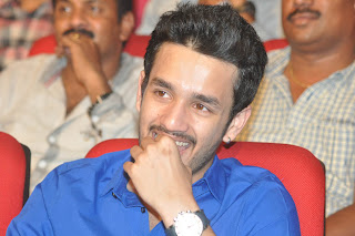 Akhil at Greekuveerudu Audio Launch