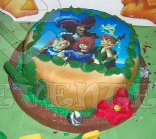 Peter Pan Cakes for Children's Parties